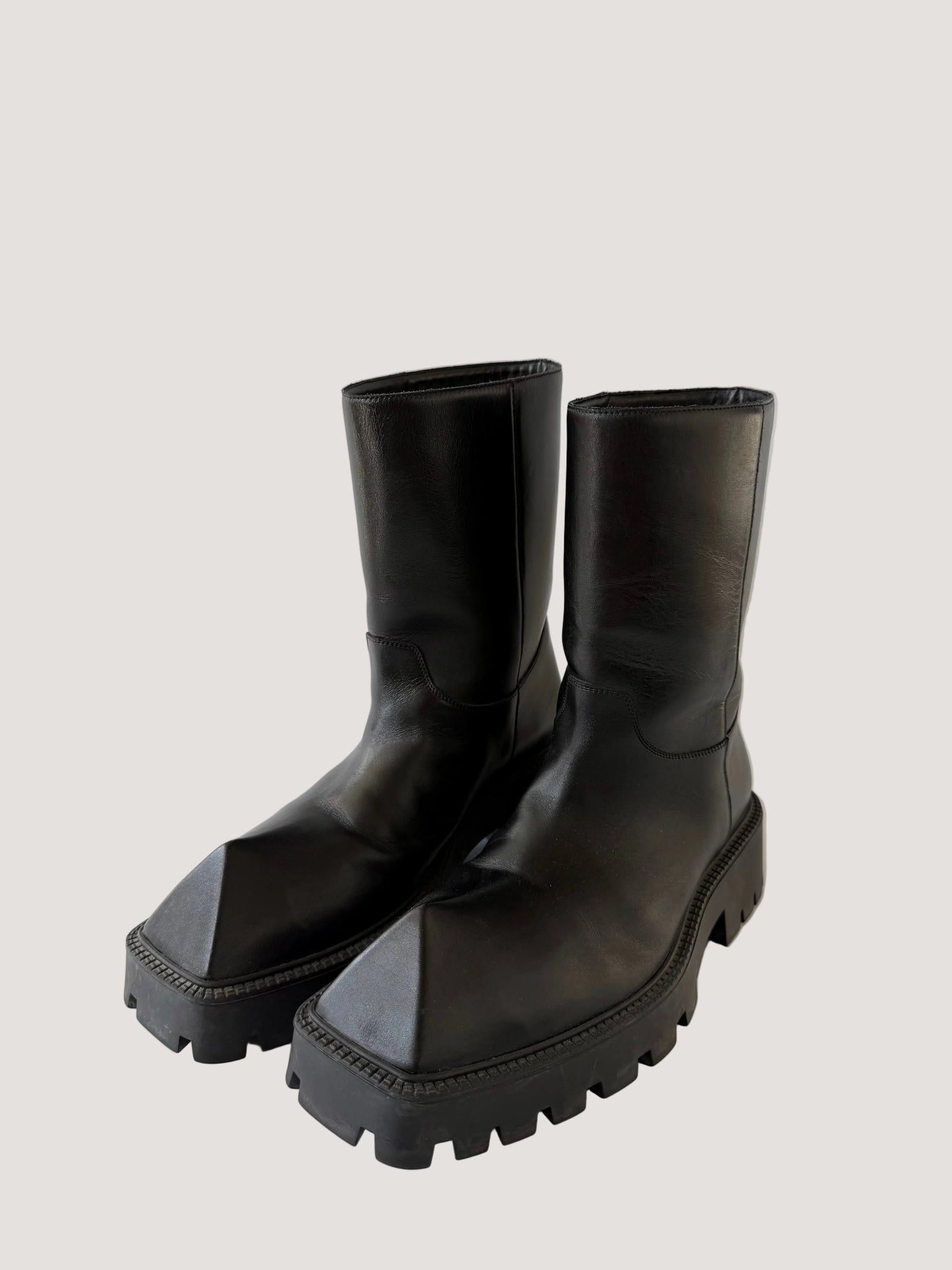 Balenciaga Rhino Leather Boots