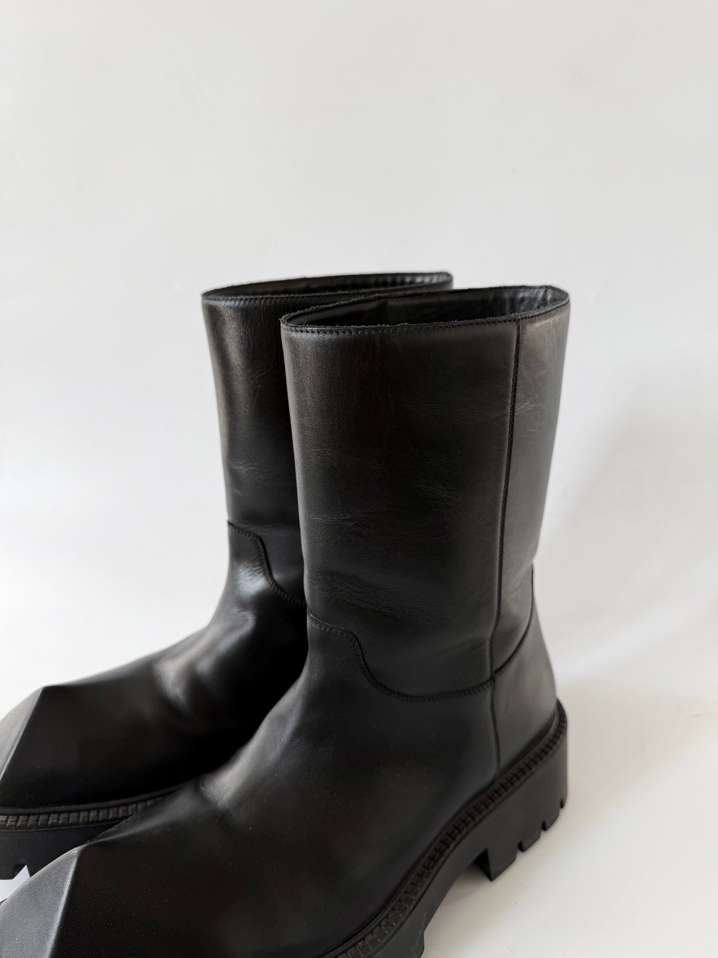Balenciaga Rhino Leather Boots