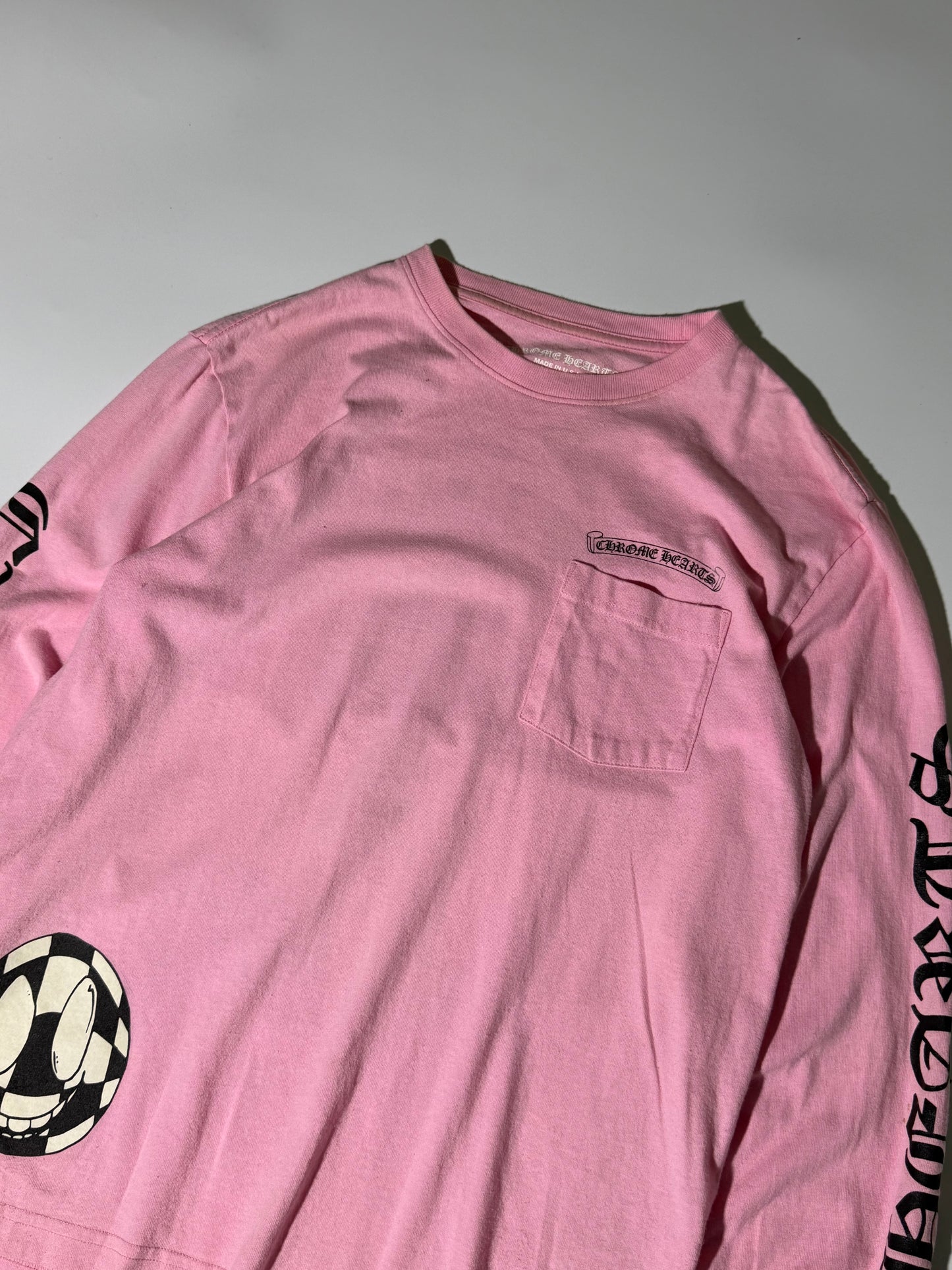 Chrome Hearts x Matty Boy Vanity Affair Pink Long Sleeve