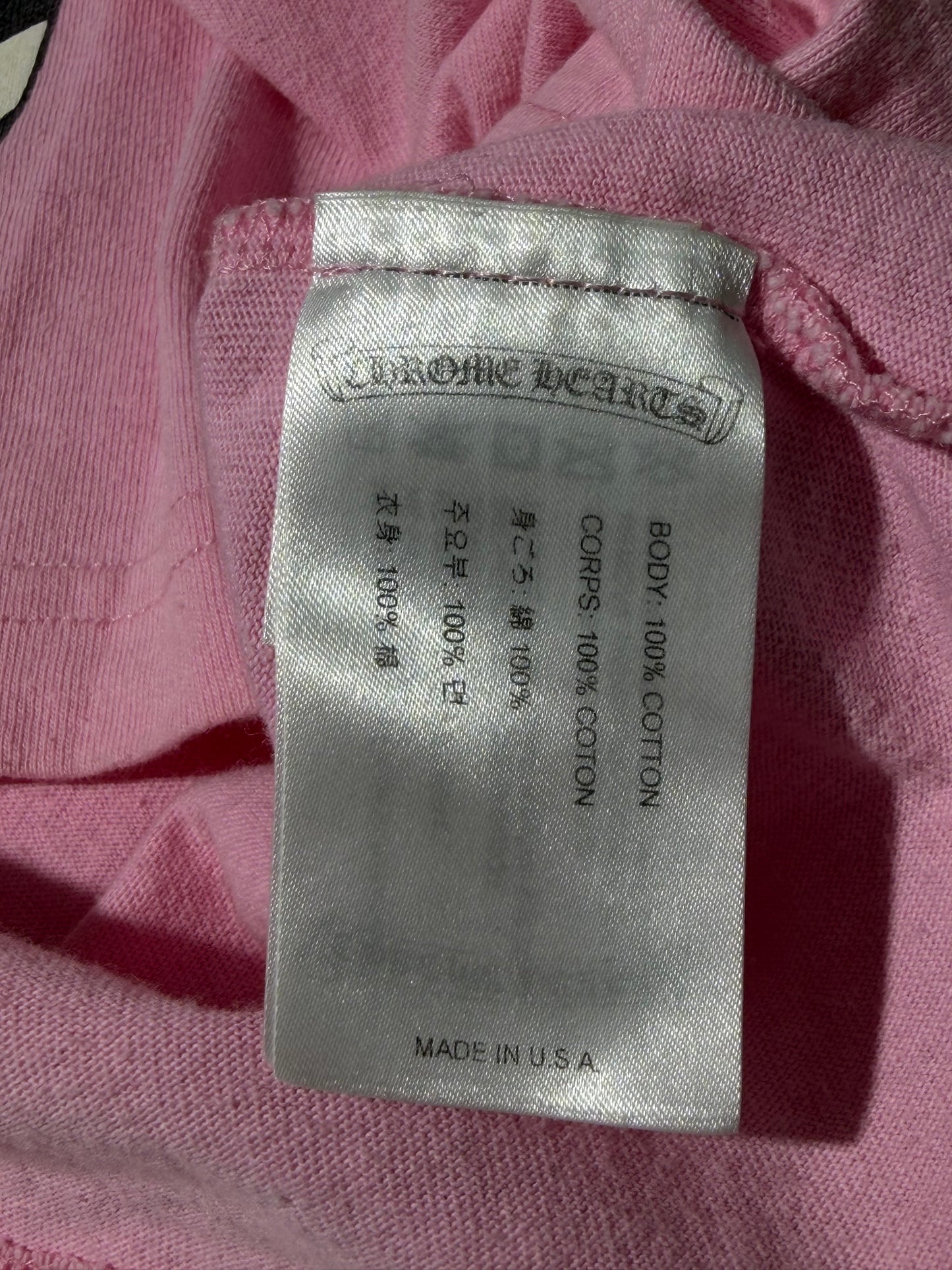 Chrome Hearts x Matty Boy Vanity Affair Pink Long Sleeve