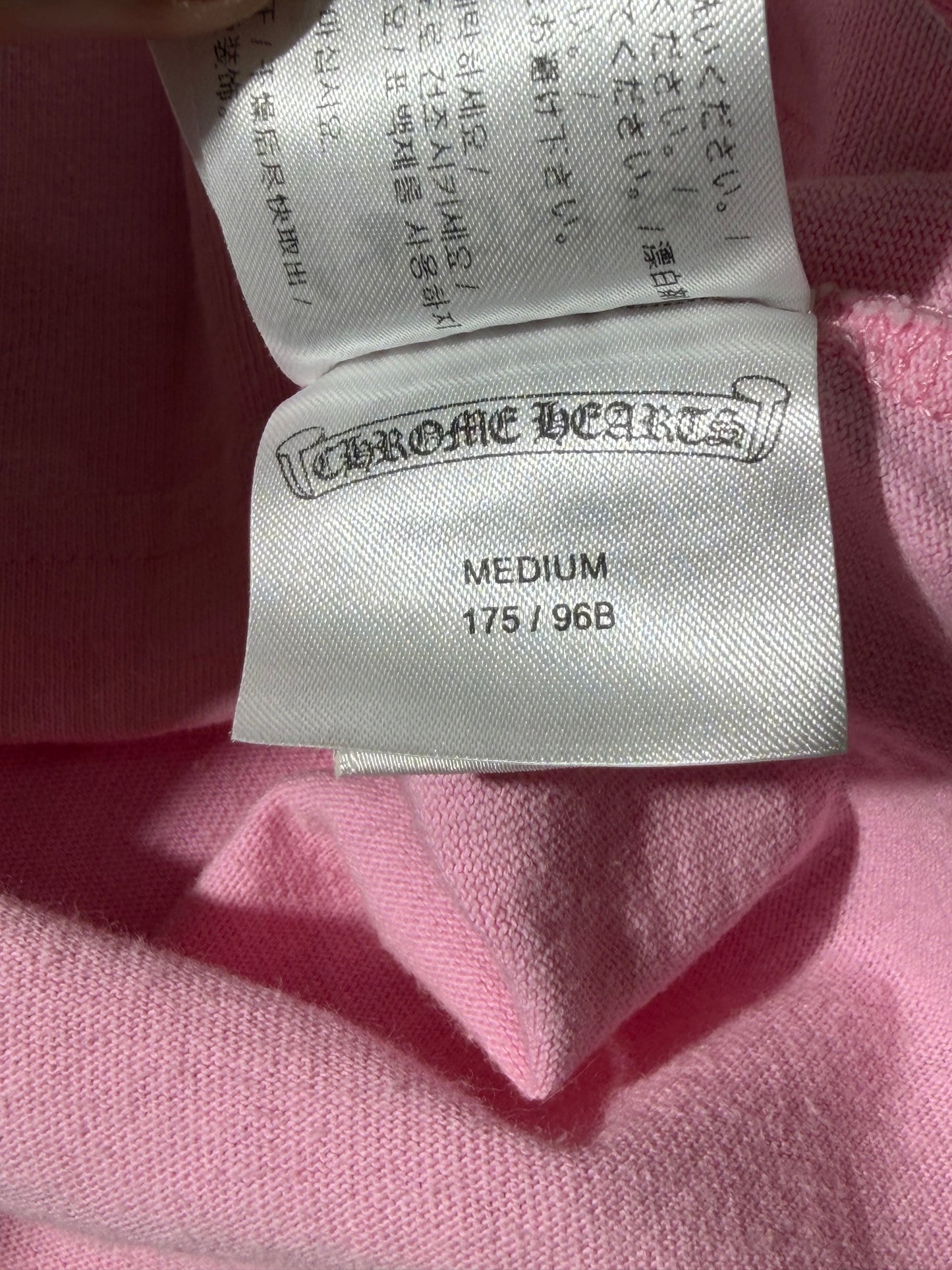 Chrome Hearts x Matty Boy Vanity Affair Pink Long Sleeve