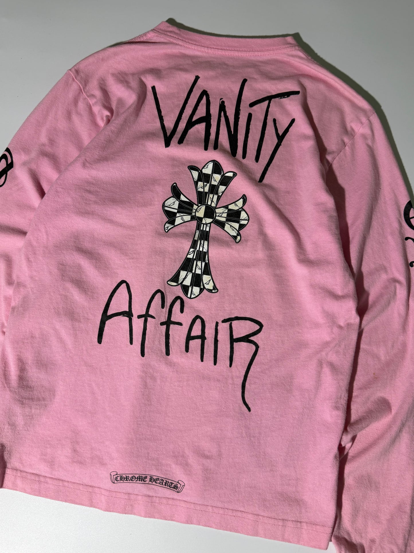 Chrome Hearts x Matty Boy Vanity Affair Pink Long Sleeve