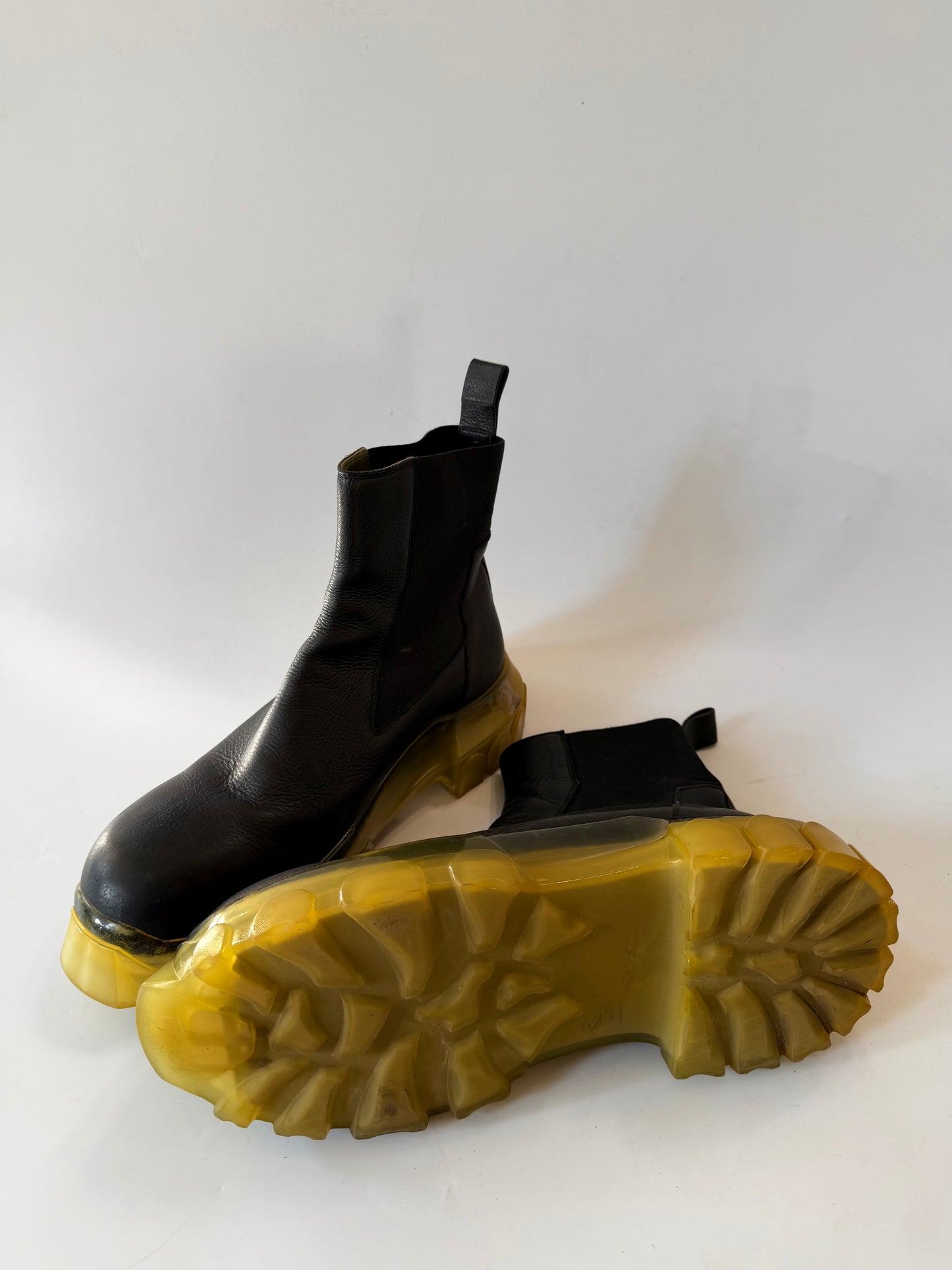 Rick Owens Beatle Bozo Tractor Boots