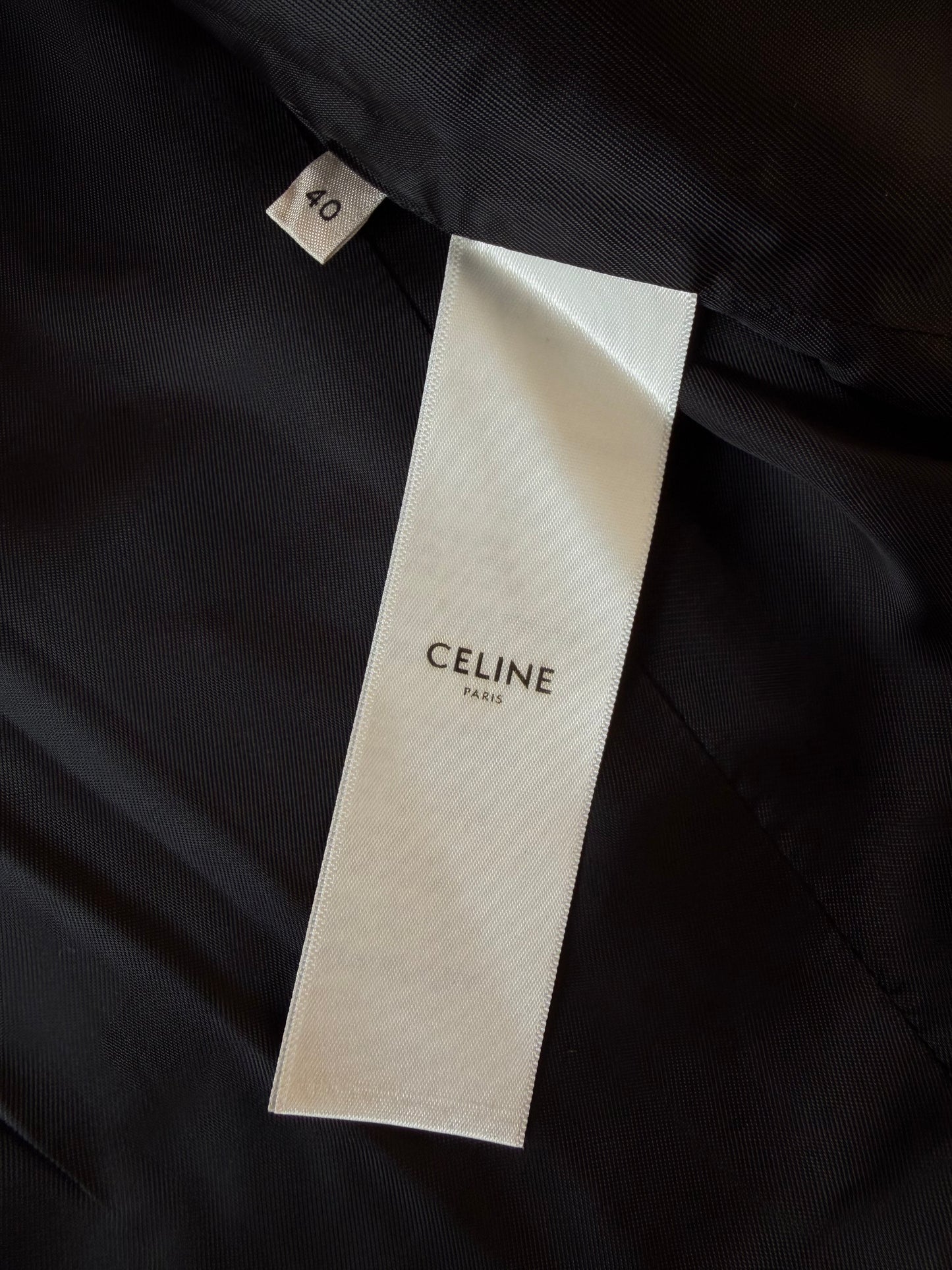 Celine Pre-Spring 2020 Beige Floral Print Evening Jacket
