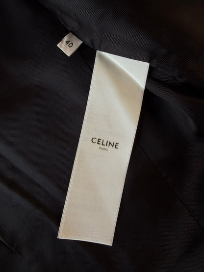Celine Pre-Spring 2020 Beige Floral Print Evening Jacket