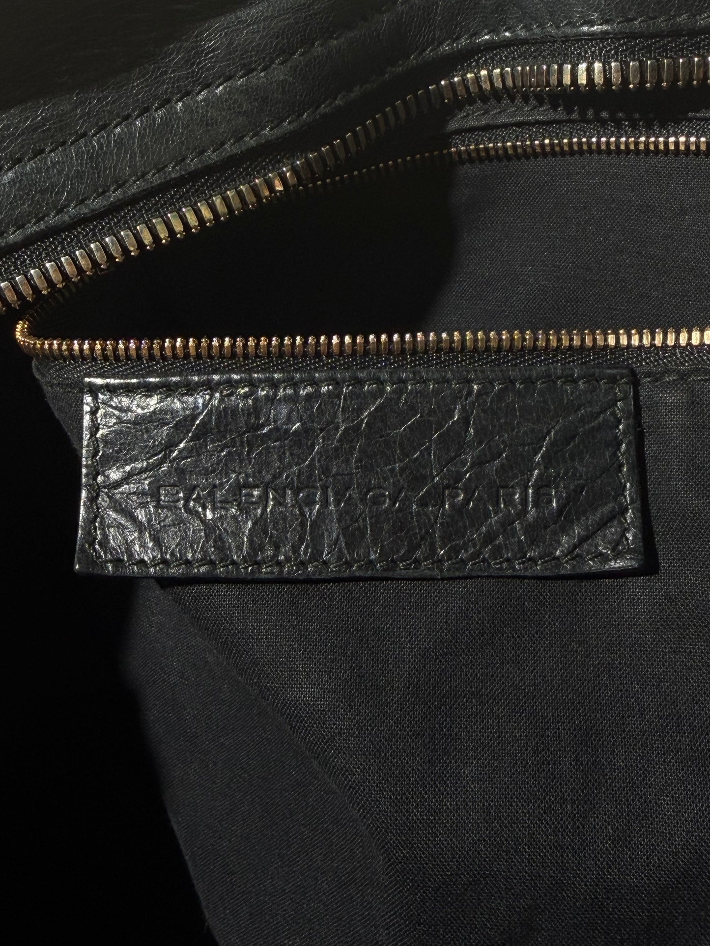 2000’s Balenciaga Black Giant 21 Rose Gold City Bag