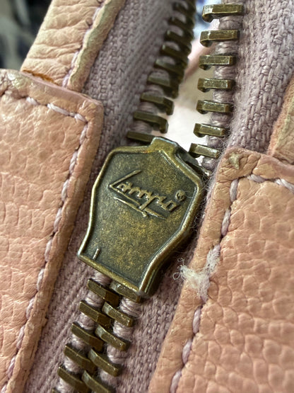 2000’s Balenciaga Parme Pink Lizard Embossed City Bag