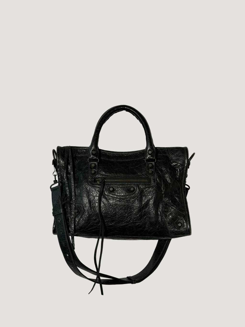 2000’s Small Balenciaga Black Classic City Bag
