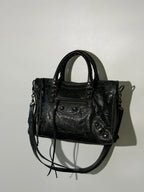 2000’s Small Balenciaga Black Classic City Bag