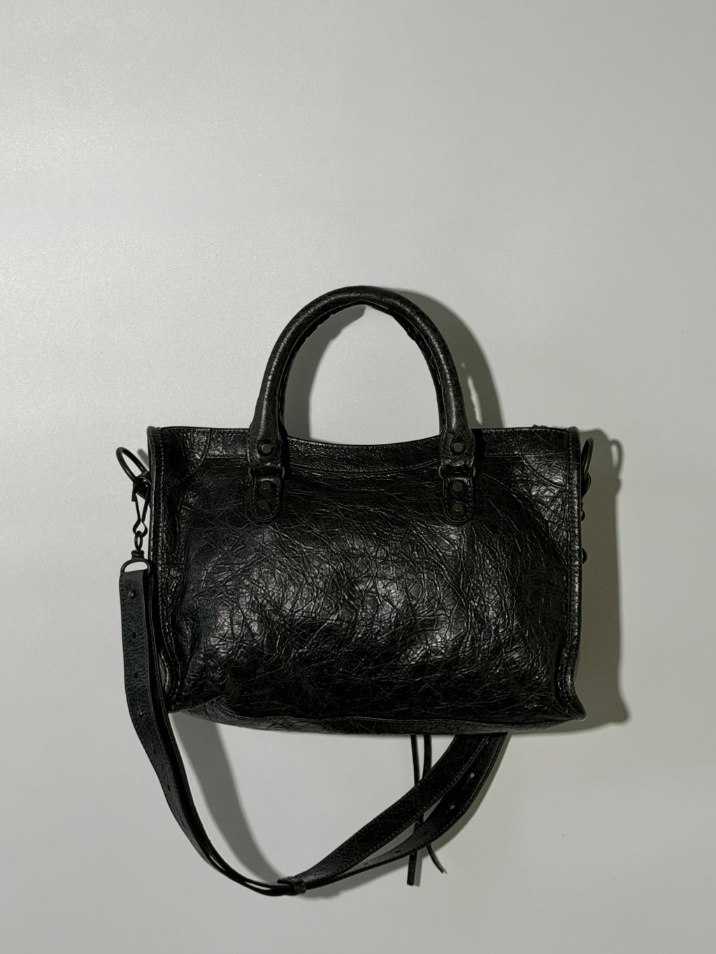 2000’s Small Balenciaga Black Classic City Bag