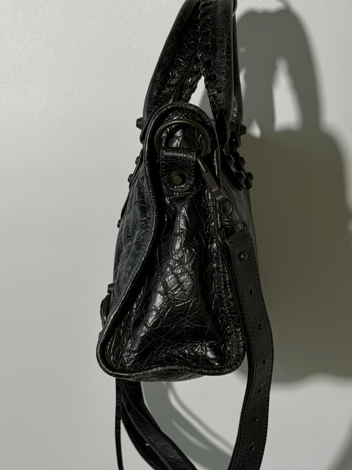 2000’s Small Balenciaga Black Classic City Bag