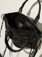 2000’s Small Balenciaga Black Classic City Bag