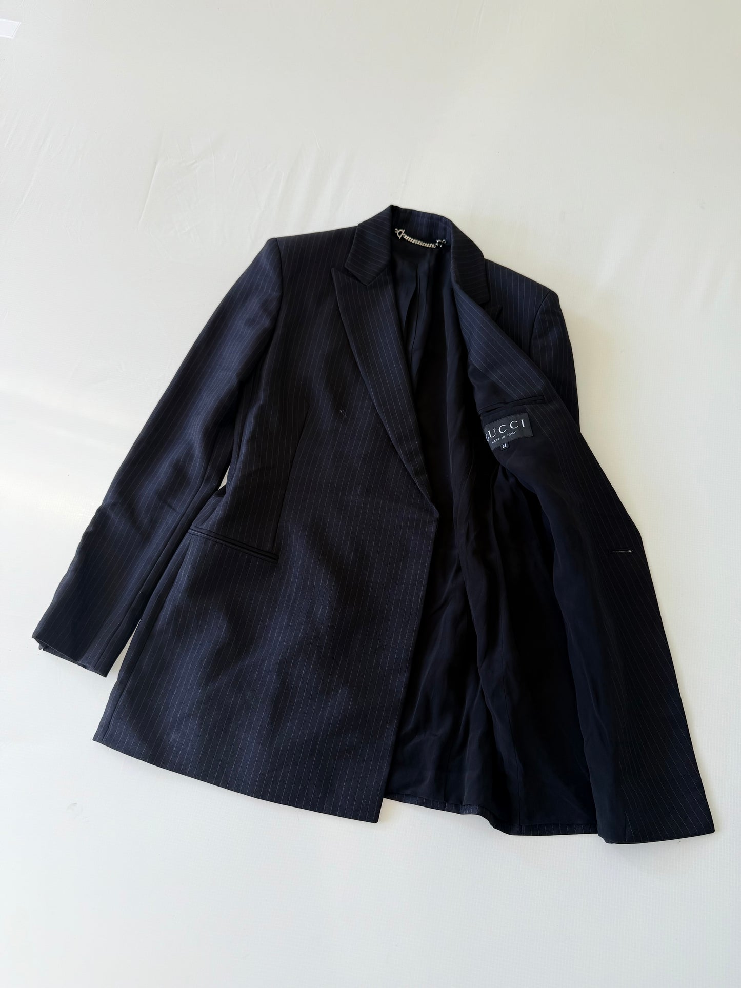 Gucci by Tom Ford Fall/Winter 1997 Pinstripe Blazer & Pants