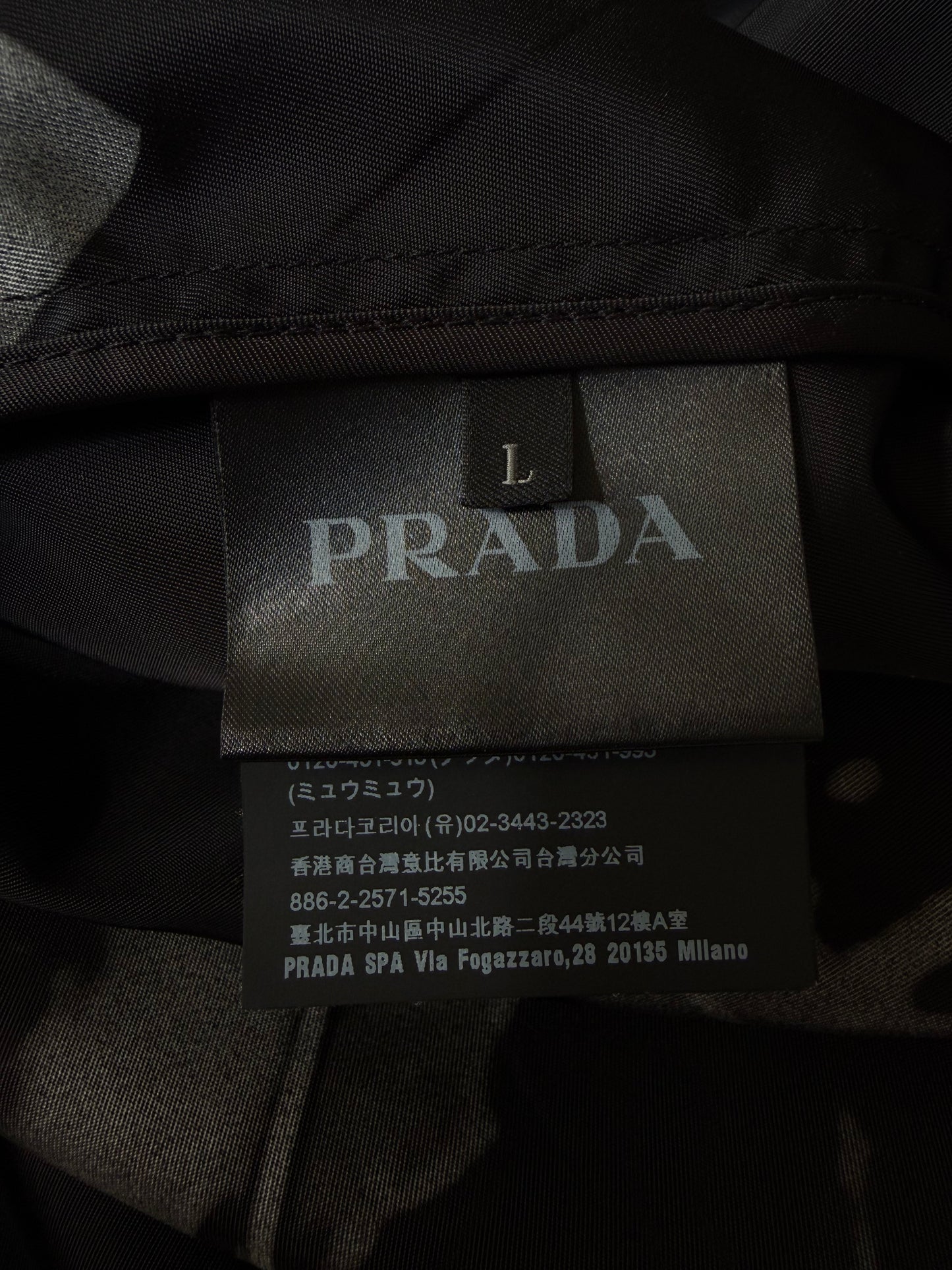 Prada Herzog & de Meuron A/W 2018 A Printed Shirt