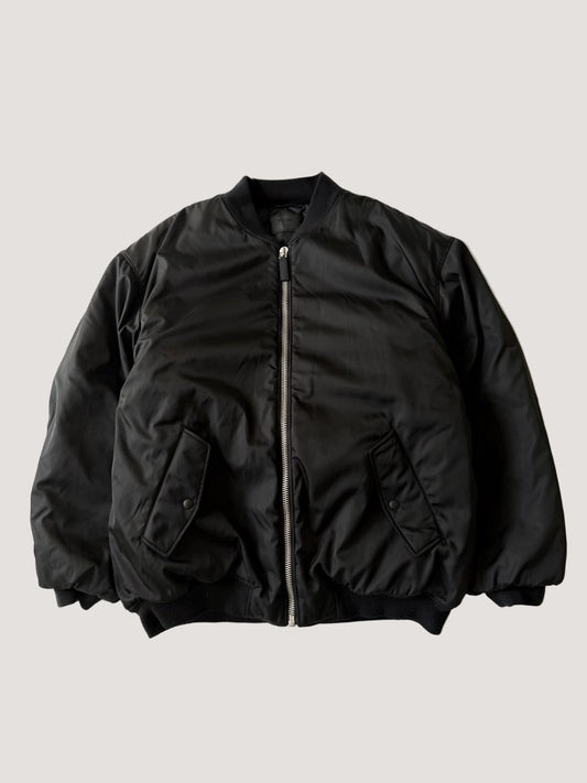 Prada A/W 2022 Re-Nylon Black Bomber Jacket