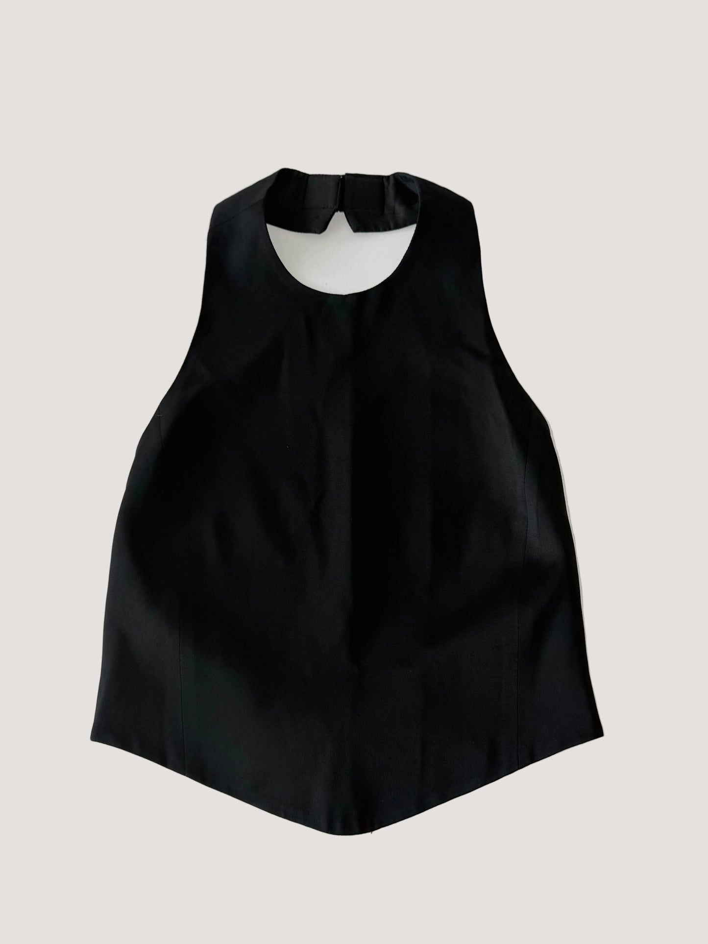 Emporio Armani Black Halter Neck Top