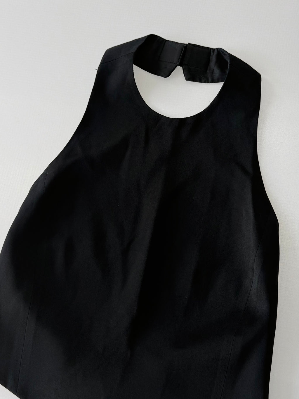 Emporio Armani Black Halter Neck Top