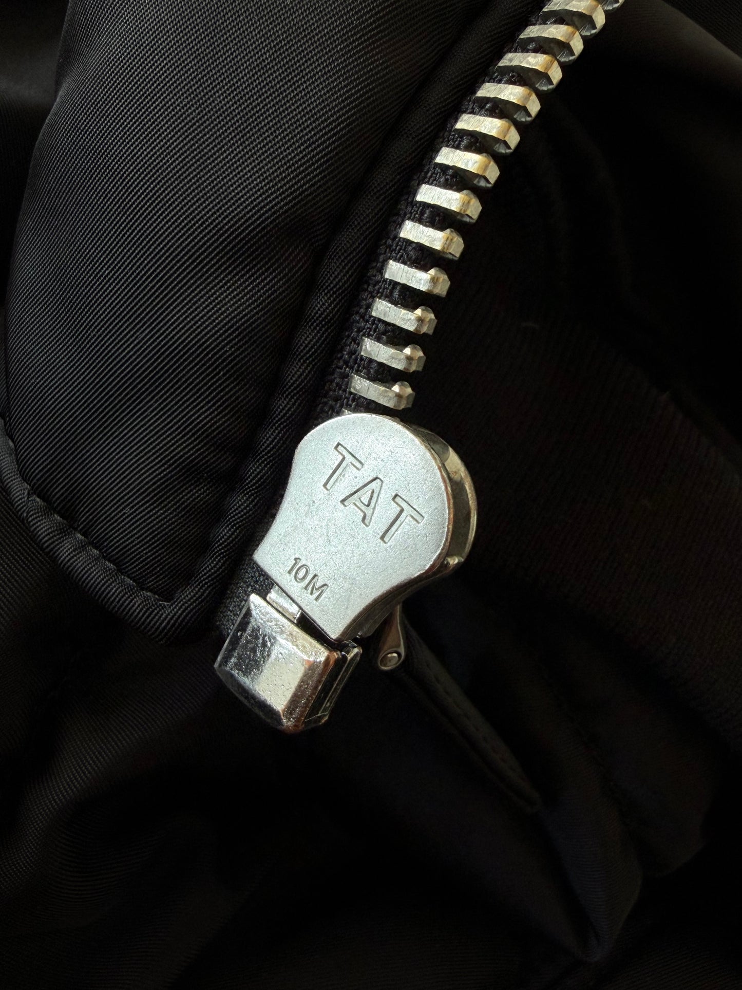 Prada A/W 2022 Re-Nylon Black Bomber Jacket