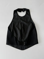 Emporio Armani Black Halter Neck Top