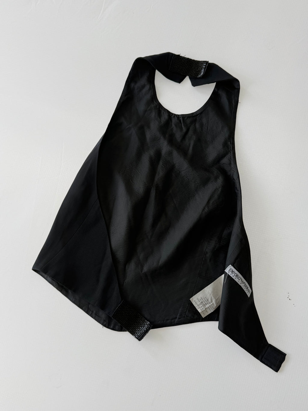 Emporio Armani Black Halter Neck Top