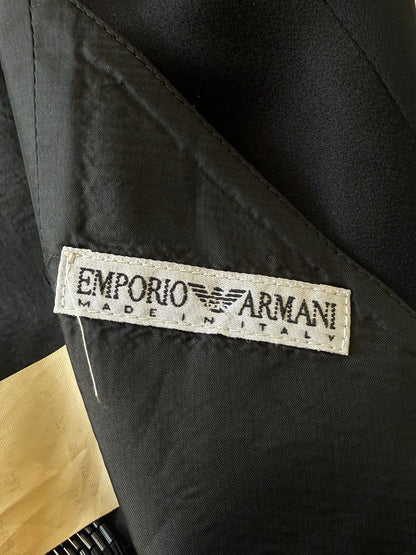 Emporio Armani Black Halter Neck Top