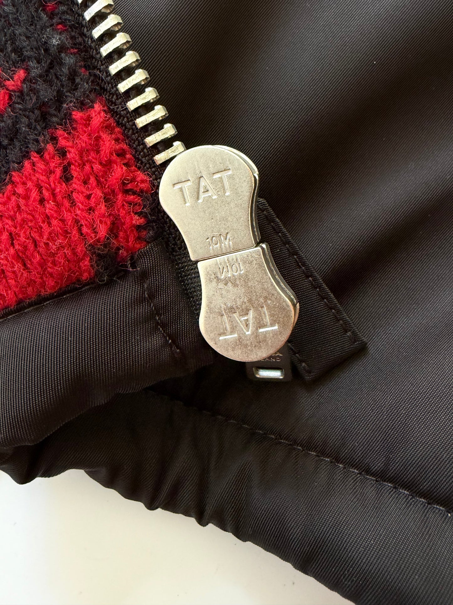 Prada F/W21 Runway by Raf Simons Re-Nylon Zip Hoodie Bomber