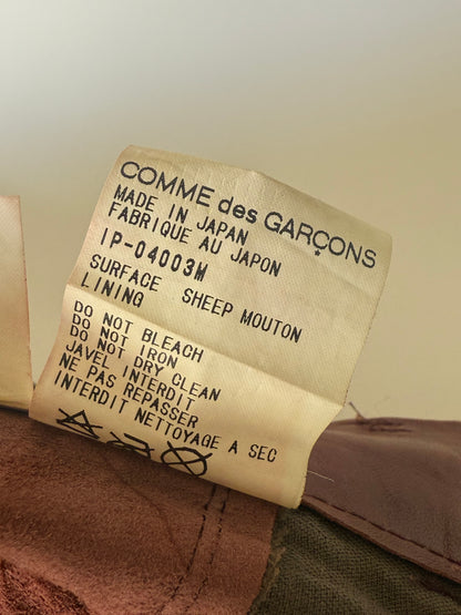 Comme des Garcons Homme Leather Pants