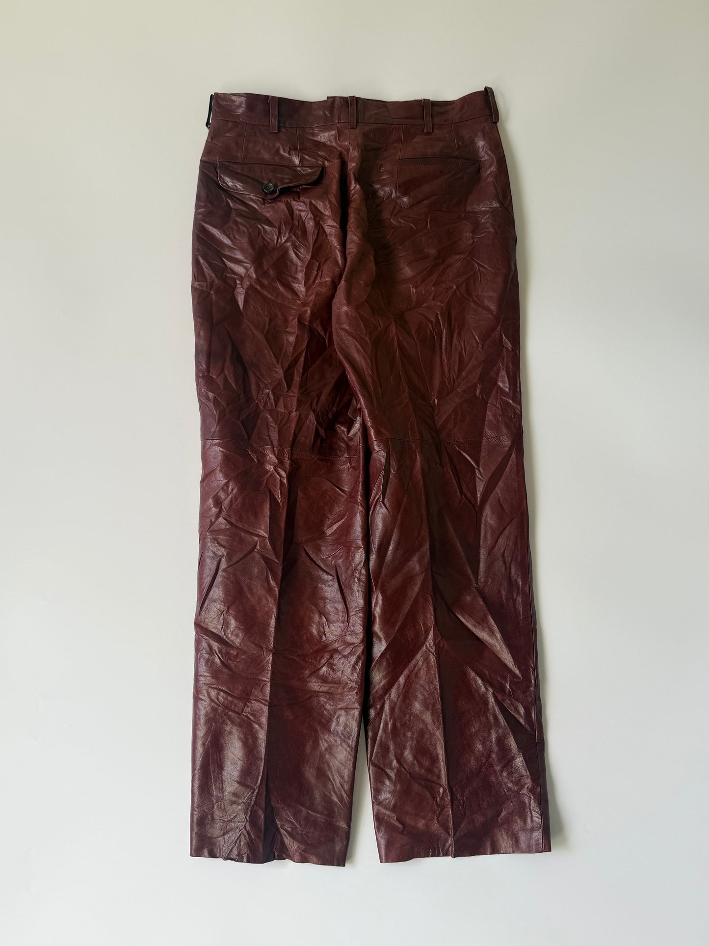 Comme des Garcons Homme Leather Pants