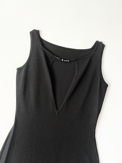 Gucci by Tom Ford 1998 Black Bodycon Dress