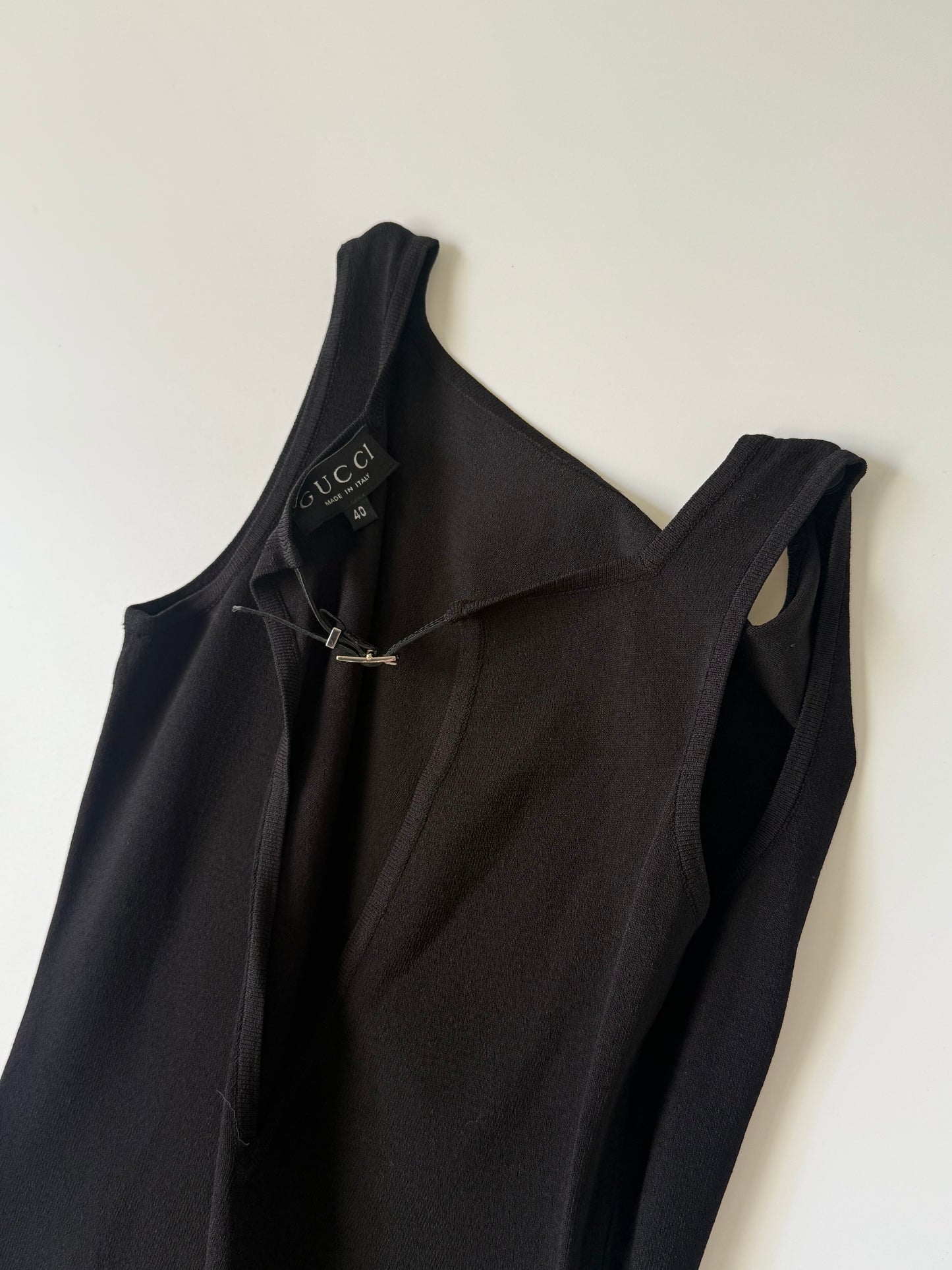 Gucci by Tom Ford 1998 Black Bodycon Dress