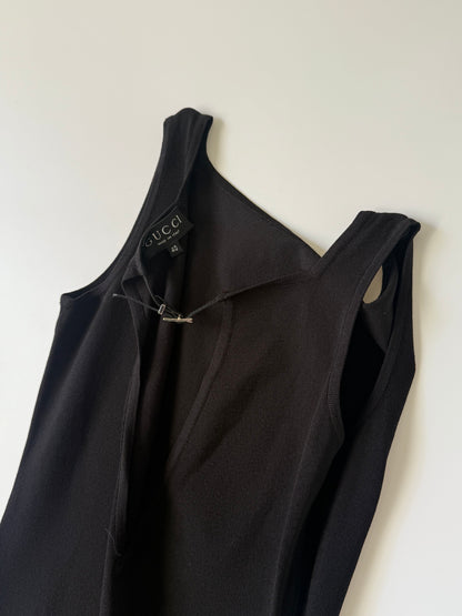 Gucci by Tom Ford 1998 Black Bodycon Dress