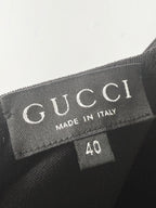 Gucci by Tom Ford 1998 Black Bodycon Dress