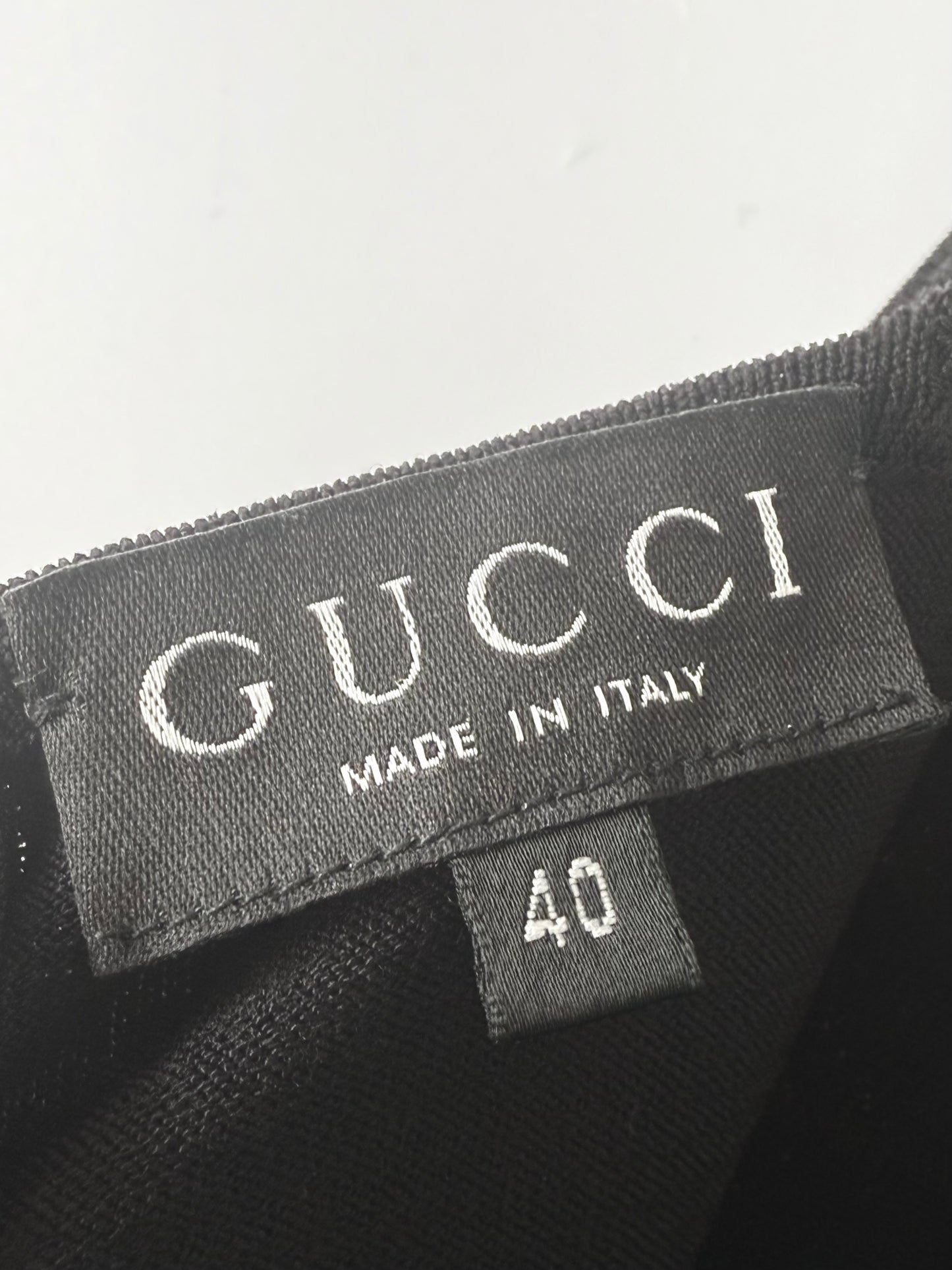 Gucci by Tom Ford 1998 Black Bodycon Dress