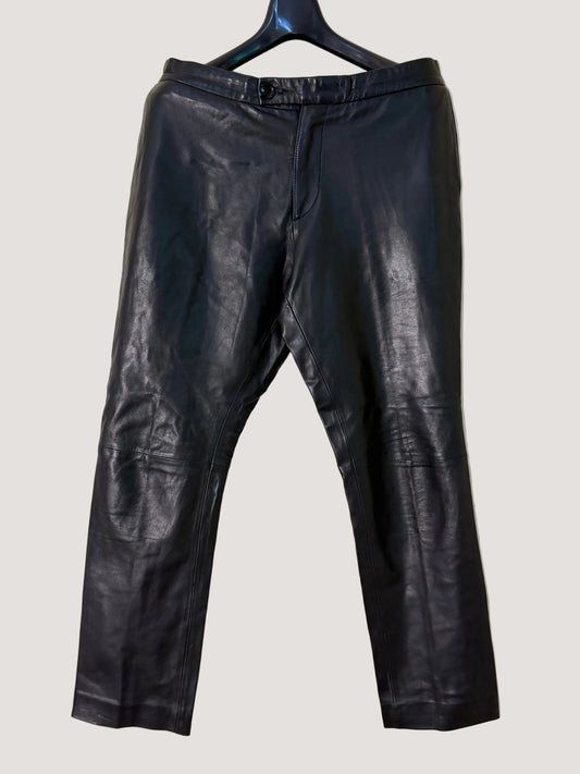 Raf Simons A/W 2007-2008 Black Leather Pants
