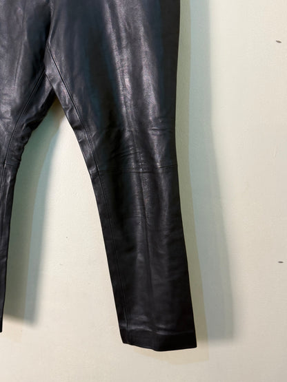 Raf Simons A/W 2007-2008 Black Leather Pants
