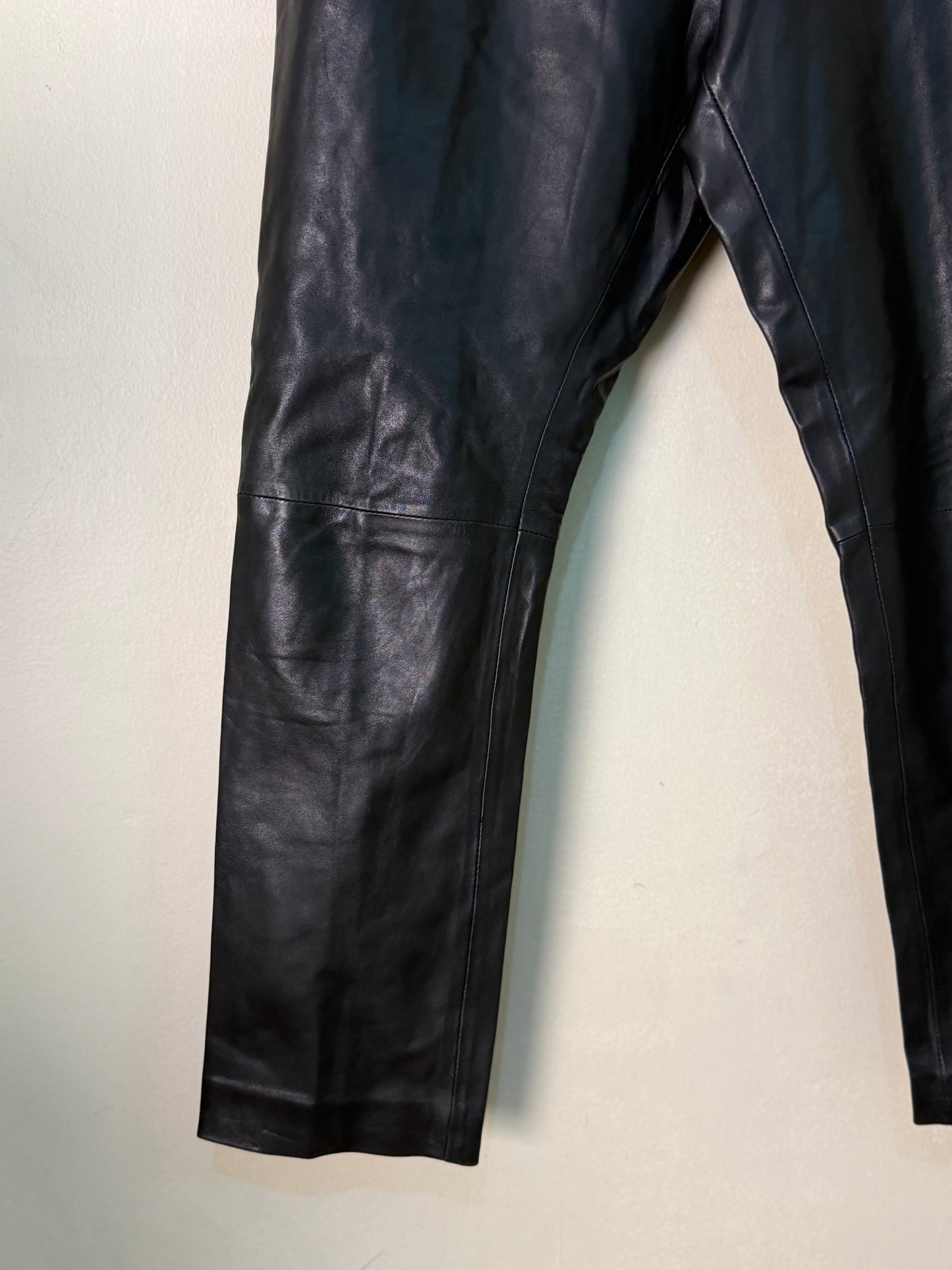Raf Simons A/W 2007-2008 Black Leather Pants