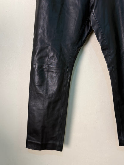 Raf Simons A/W 2007-2008 Black Leather Pants