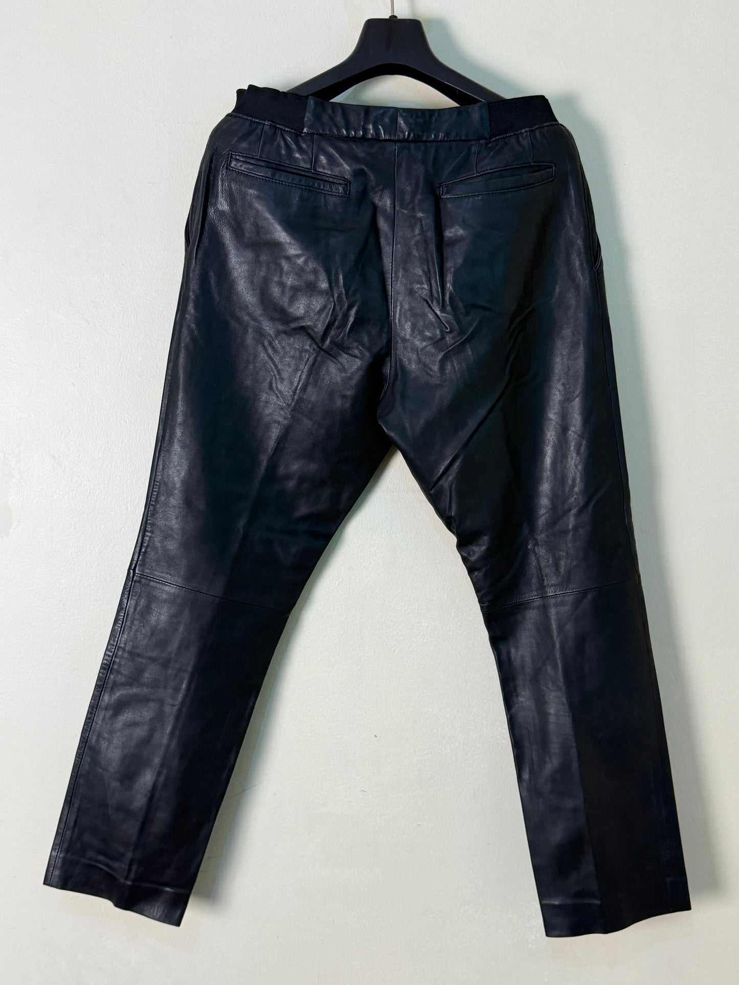 Raf Simons A/W 2007-2008 Black Leather Pants