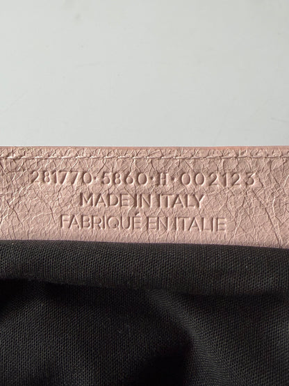 Balenciaga Light Pink Giant 12 Gold City Bag