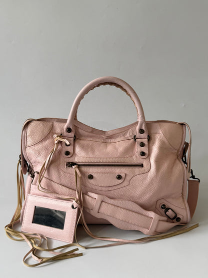 2000’s Balenciaga Light Pink Classic City Bag