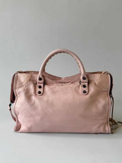 2000’s Balenciaga Light Pink Classic City Bag