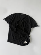 Gucci by Tom Ford V-Neck Cashmere Summer Knit with Ribbon