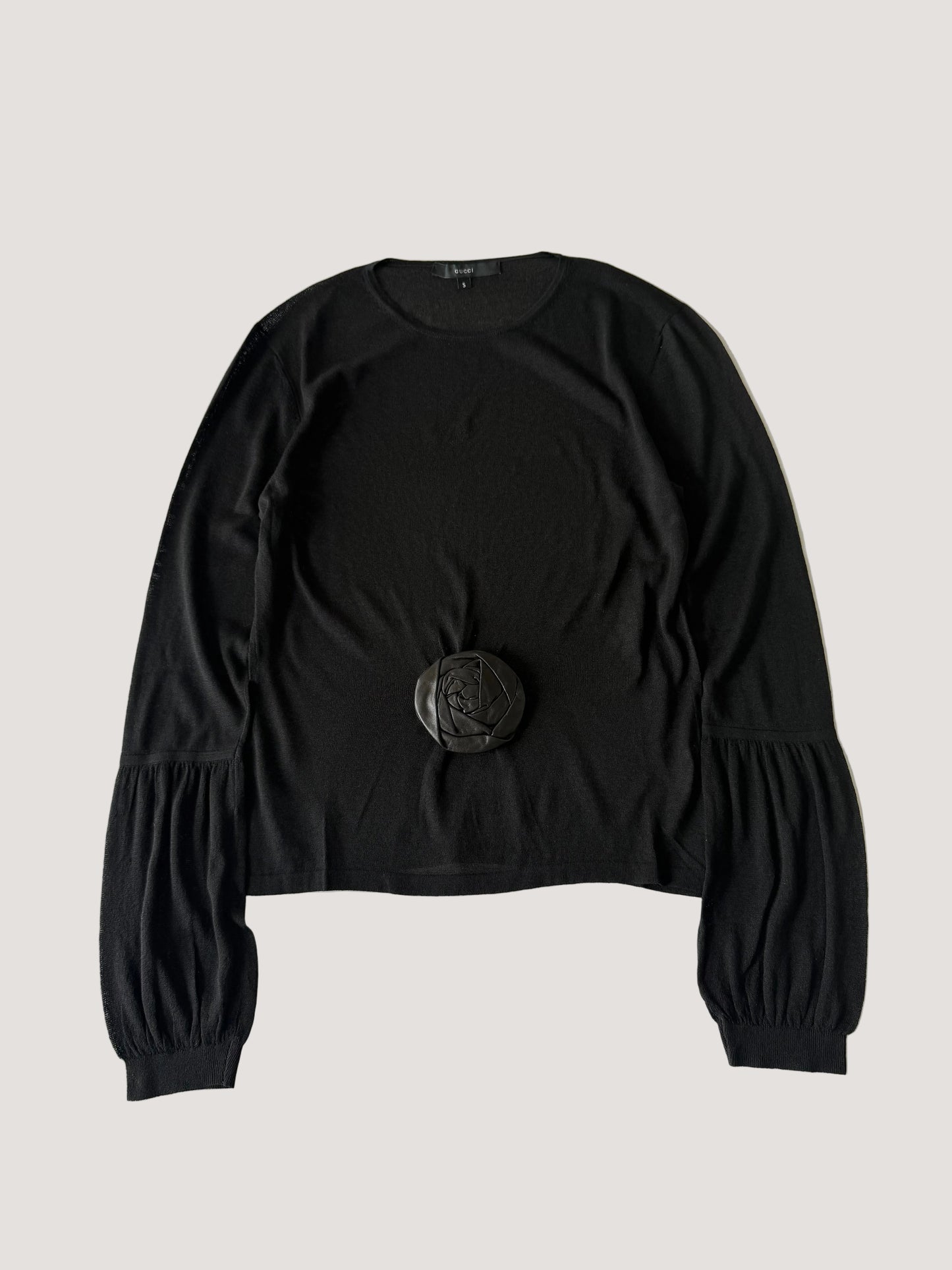 Gucci by Tom Ford F/W1999 Archival Rose Long-Sleeve