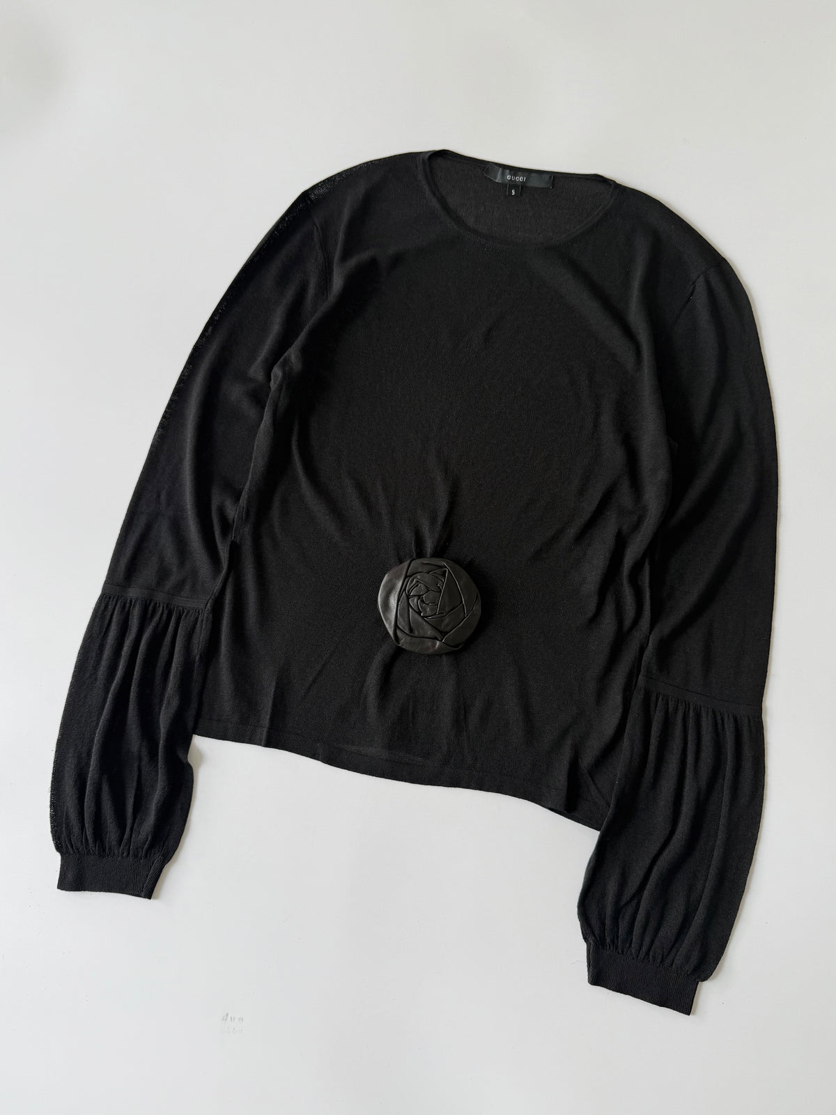 Gucci by Tom Ford F/W1999 Archival Rose Long-Sleeve