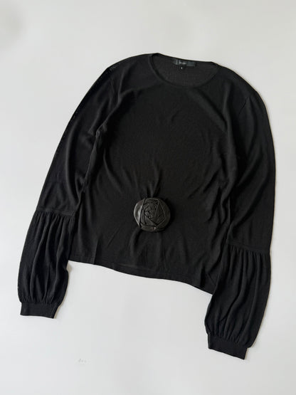 Gucci by Tom Ford F/W1999 Archival Rose Long-Sleeve