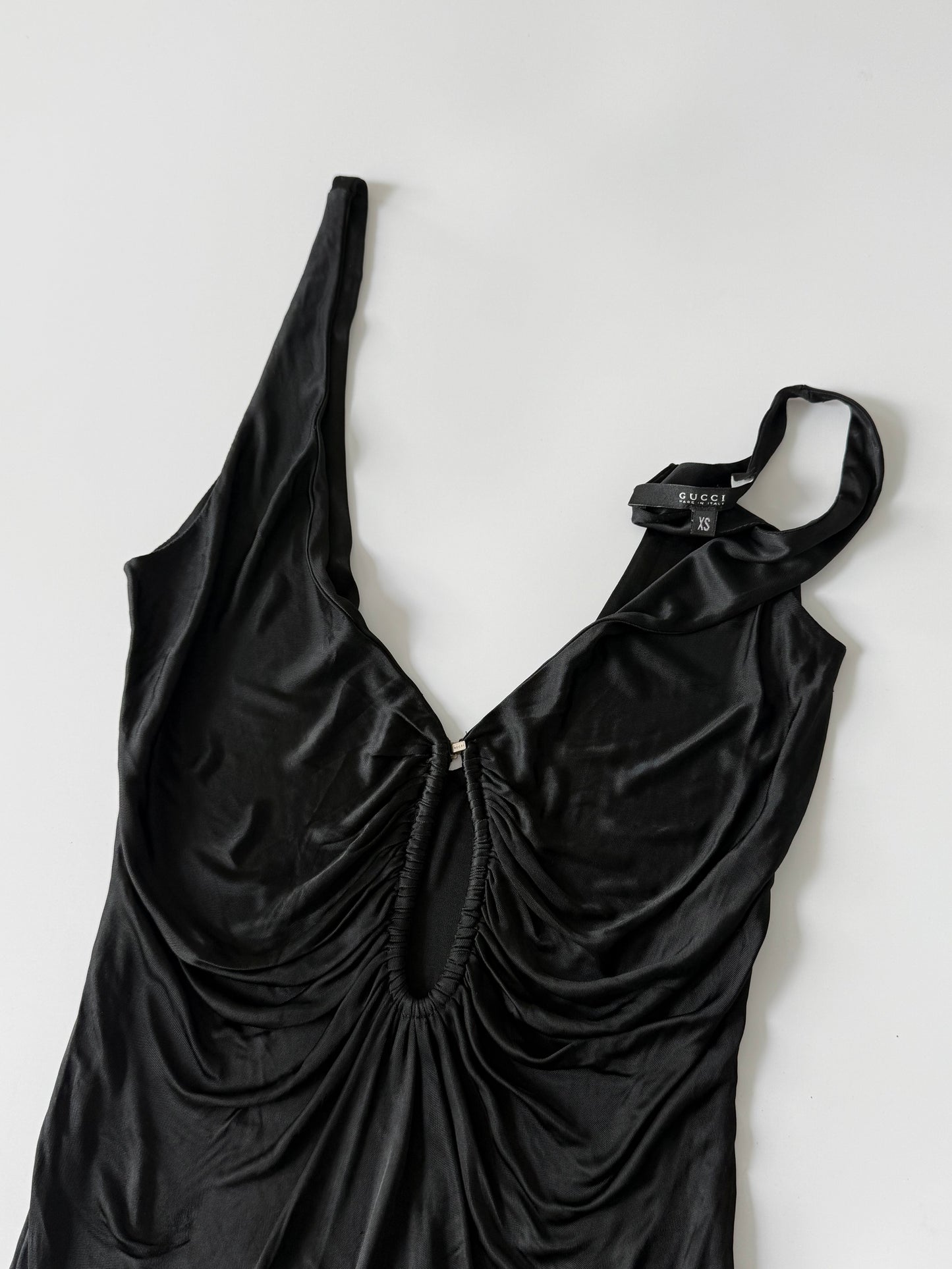 Gucci by Tom Ford 2003 Plunging Deep Tank Top