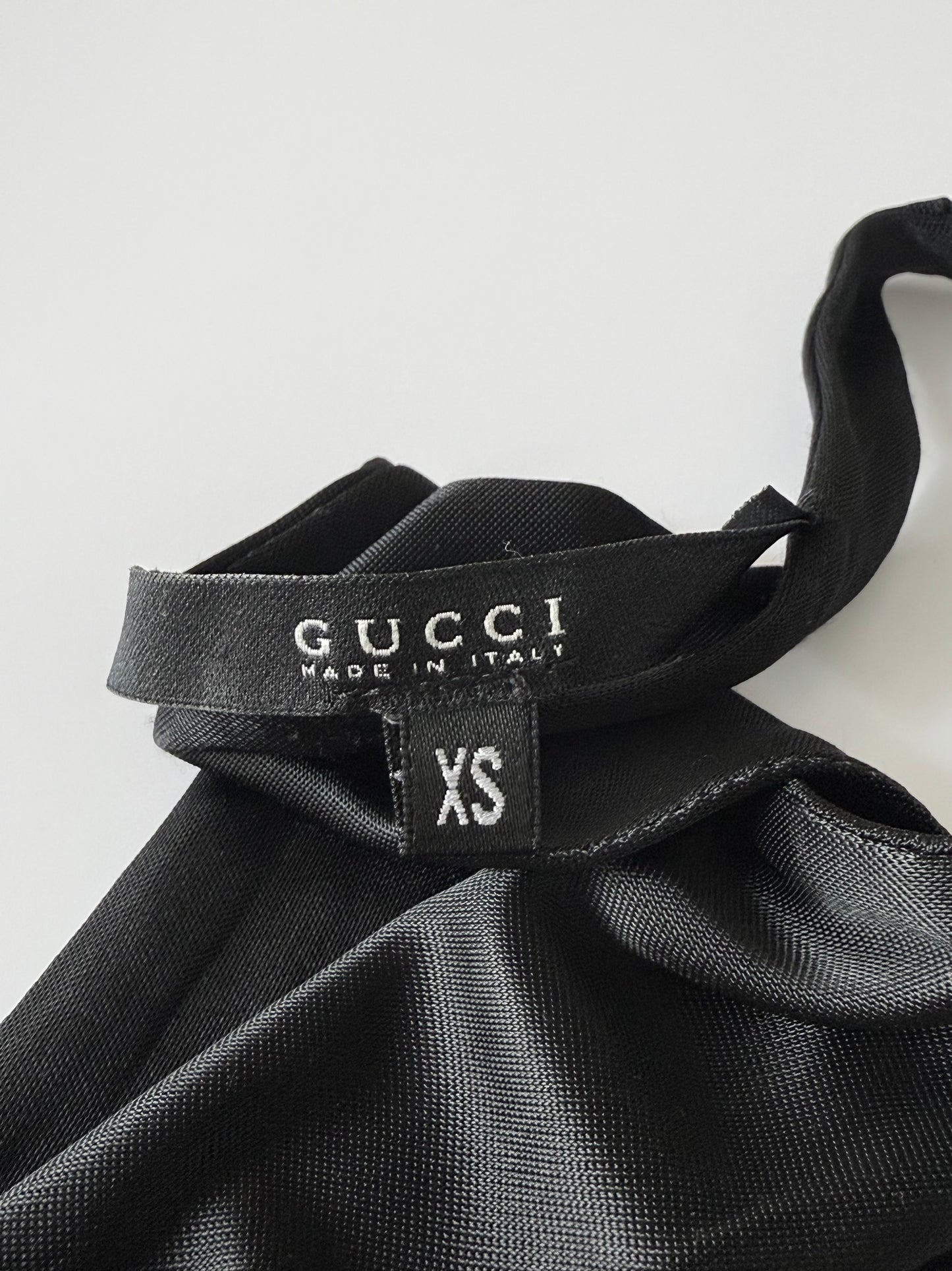 Gucci by Tom Ford 2003 Plunging Deep Tank Top