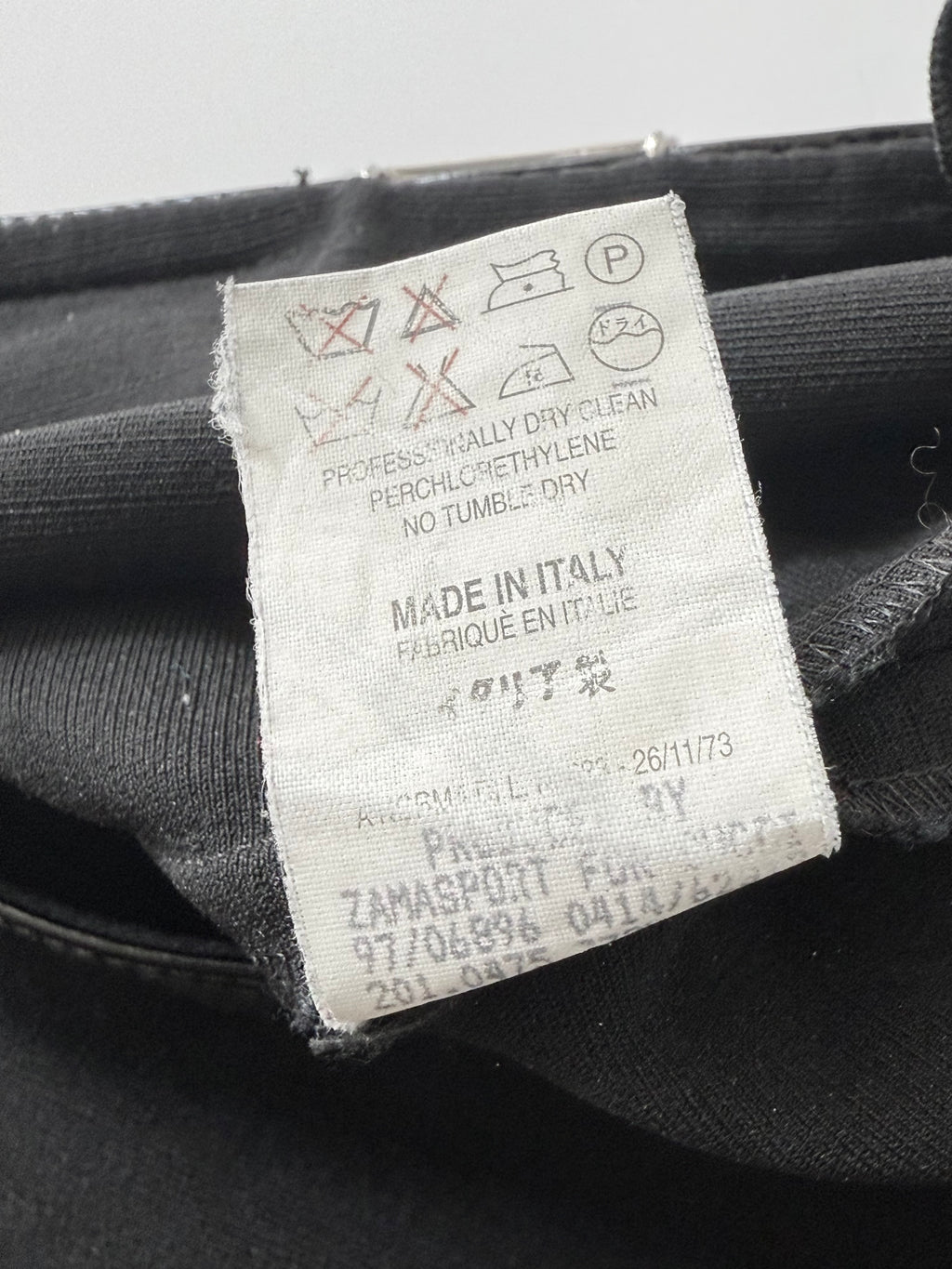 F/W 1997 Gucci by Tom Ford G-Buckle Patent Stretch Pants