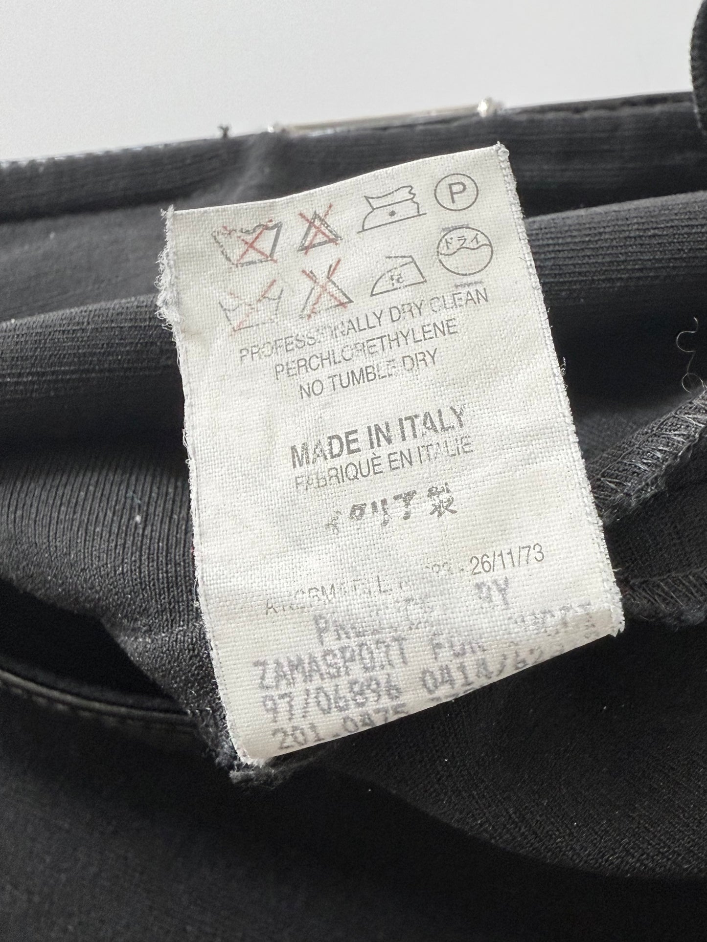 F/W 1997 Gucci by Tom Ford G-Buckle Patent Stretch Pants