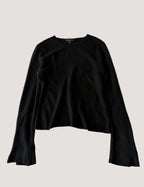 Gucci by Tom Ford Long-Sleeve Asymmetrical Flared Sleeves